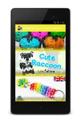 Rainbow Loom Rubber Bands android App screenshot 2