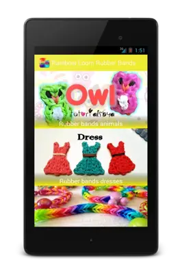 Rainbow Loom Rubber Bands android App screenshot 3