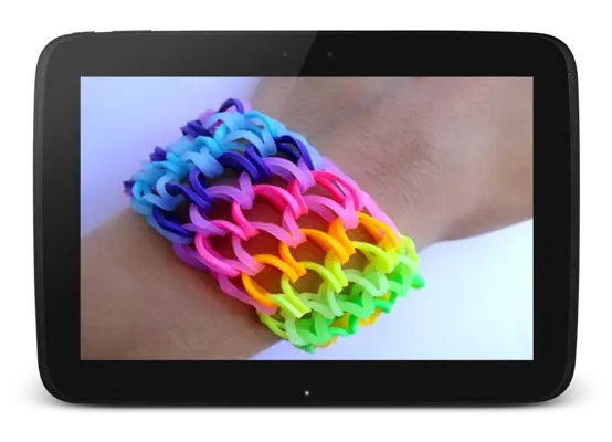 Rainbow Loom Rubber Bands android App screenshot 4